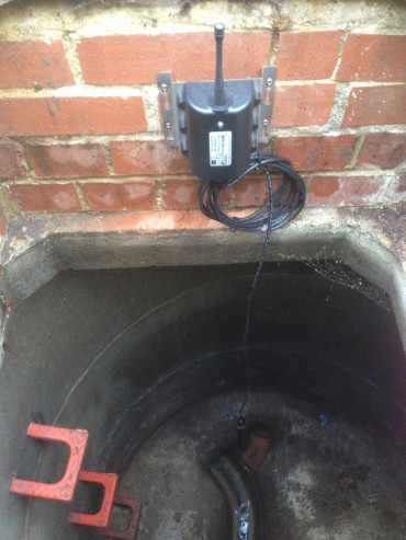 BDT blocked sewer system installed