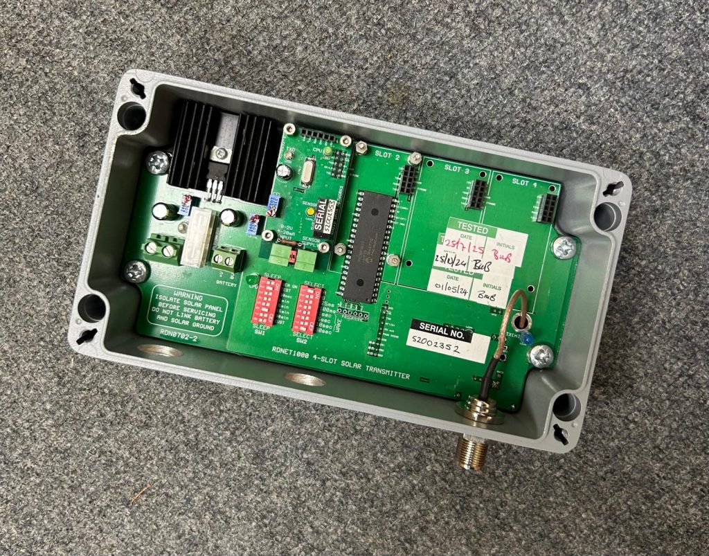 Solar Powered radio teleme