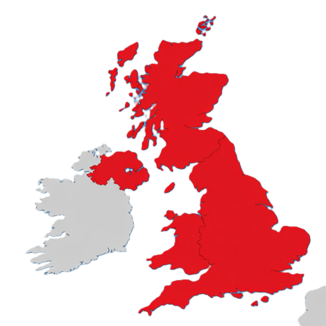 Ofcom Licenced radio UK map