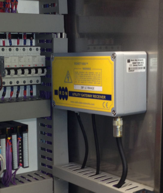 Gateway Receiver Installed in Control panel small