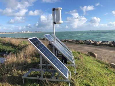 solar and wind powered leachate monitoring
